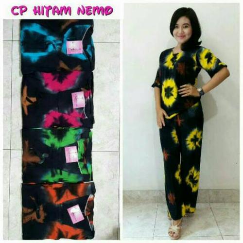 Foto Produk Setelan batik pekalongan / babydoll murah / baju tidur dewasa / daster dari RisqianaBatik
