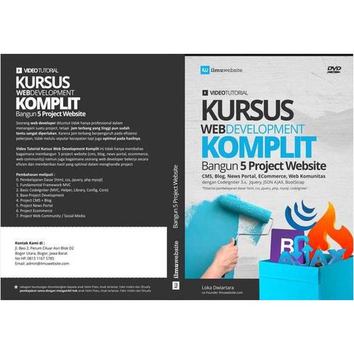 Gambar KURSUS WEB DEVELOPMENT KOMPLIT dari Tutorial Pemrograman Kota Bandung Tokopedia