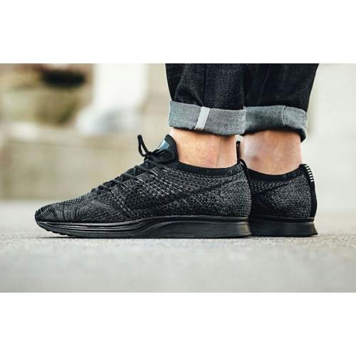 all black flyknit racer