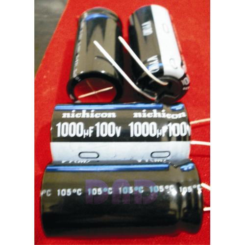 Nichicon UES1C102MHM MUSE Elko – Bipolar, 1000 µF / 16 V, 16x25 Mm, RM7,5, 85°C