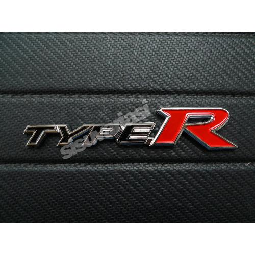 Foto Produk Emblem Type R Hitam-Merah Metal dari Sisu Variasi