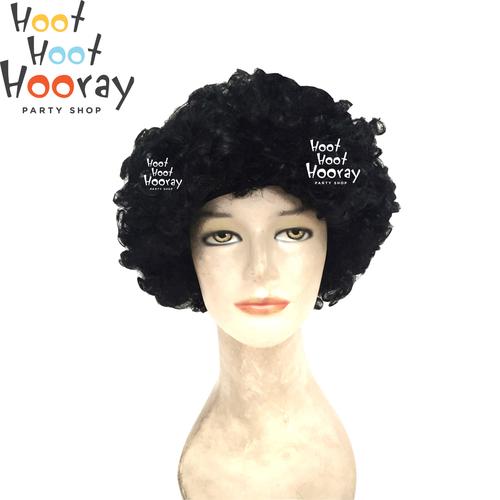 Foto Produk Wig Hitam / Wig Kribo Hitam / Wig Badut / Wig Cosplay / Rambut Palsu dari Hoot Hoot Hooray