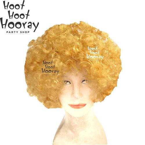 Foto Produk Wig Mustard / Wig Kribo Mustard / Wig Badut / Wig Cosplay/Rambut Palsu dari Hoot Hoot Hooray