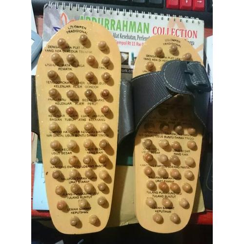 Foto Produk Sandal Kesehatan Kayu | Sandal Akupuntur dari Abdurrahman Collection
