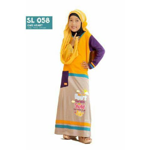 Foto Produk Syamsakids SL 058 Wash Your Heart | Size XS, S, M dari Gerai Kaos Anak