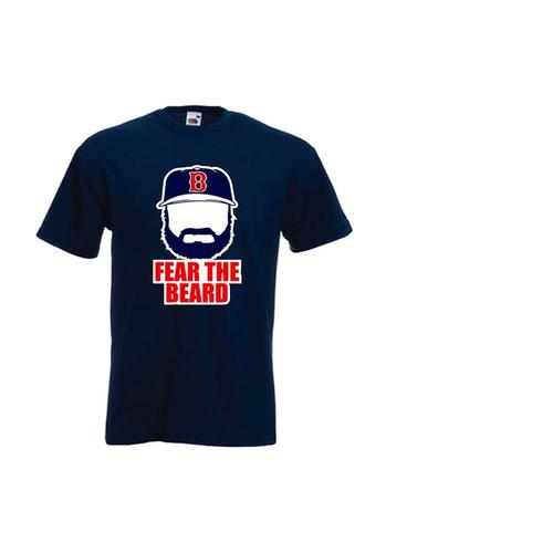 T-Shirt Boston Red Sox - Biru Dongker 