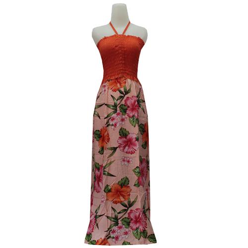 Foto Produk Kampung Souvenir - Long Dress Safira - Jingga Salem2 dari bali ks