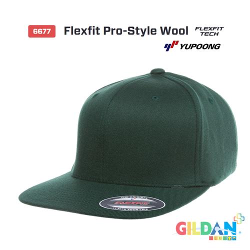 Jual 6677 Flexfit Pro-Style Wool [Topi 