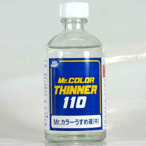 Foto Produk Mr color T-102 Thinner 110ml - cat Gundam model kit thinn dari 59garage