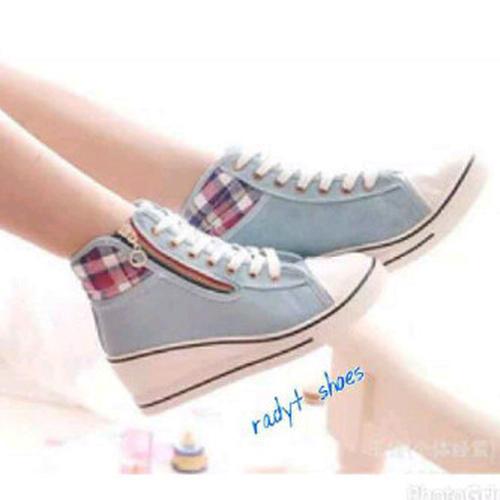 Foto Produk NO. 38 Sepatu Casual Wanita Abu GWS 848 dari eleza