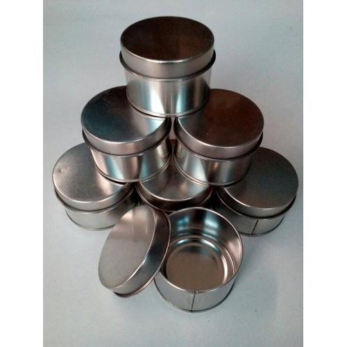 Foto Produk Kemasan Kaleng Silver 180gr (Souvenir,Pomade,dll) dari Gudang Kimia Jogja