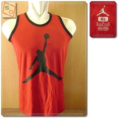 Gambar Kaos Jordan Sleeveless Original - Merah dari Serba Original Jakarta Selatan Tokopedia