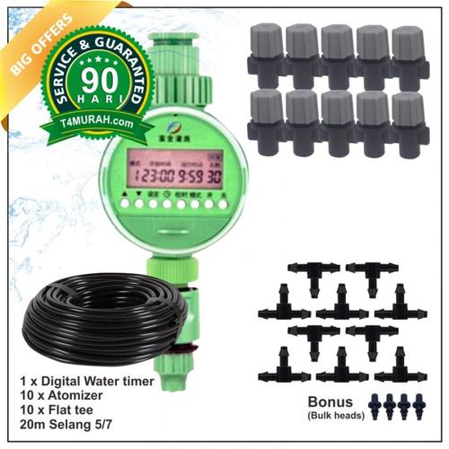 Foto Produk Digital Timer Water-Timer Water Garden Otomatis-Air otomatis (PAKET 1) dari T4Murah.com