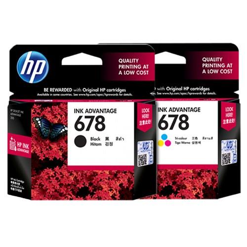 Foto Produk TINTA HP 678 BLACK / COLOUR - Hitam dari OK-Mart
