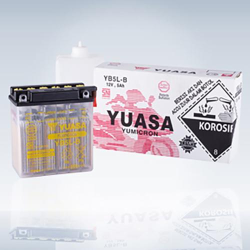 Foto Produk Yuasa Aki Motor YB5L-B-BA Yumicron dari Yuasa Store
