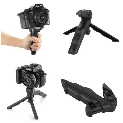 Foto Produk 2 in 1 Portable Mini Folding Hand Monopod Stand Tripod DSLR Camera dari lbagstore