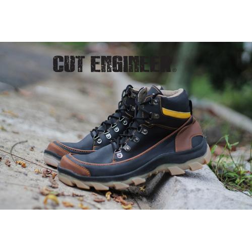Foto Produk Cut Engineer Apple Safety Boots Premium Leather Black dari Cut Engineer