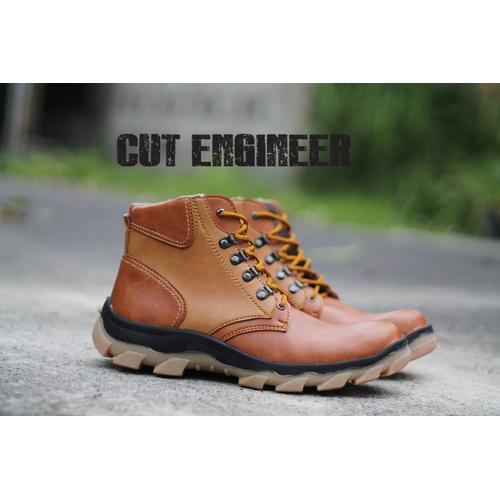 Foto Produk Cut Engineer Safety Best Quality Boots Slip - Cokelat dari Cut Engineer