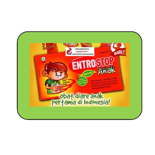 Foto Produk ENTROSTOP ANAK CAIR / SACHET dari TK KESEHATAN MERAH PUTIH
