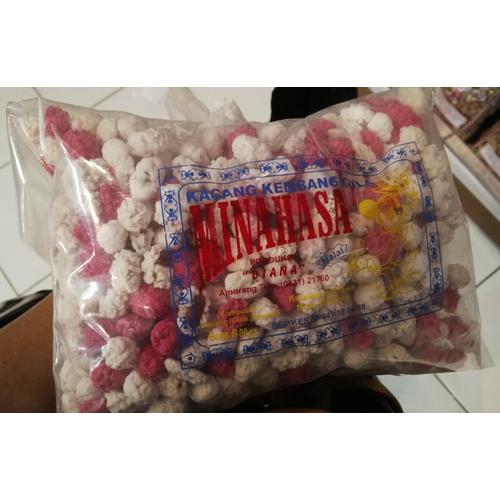 Foto Produk Oleh-Oleh/Jajanan / Khas Manado - Minahasa Kacang Goyang Putih Pink B dari Mancity