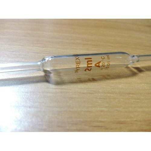 Jual Volumetric Pipette Pyrex Pipet Volume 2 mL Kota Bandung Luca