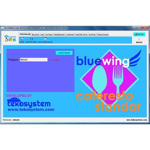 Foto Produk Bluewing Caferesto Standar dari tekosystem