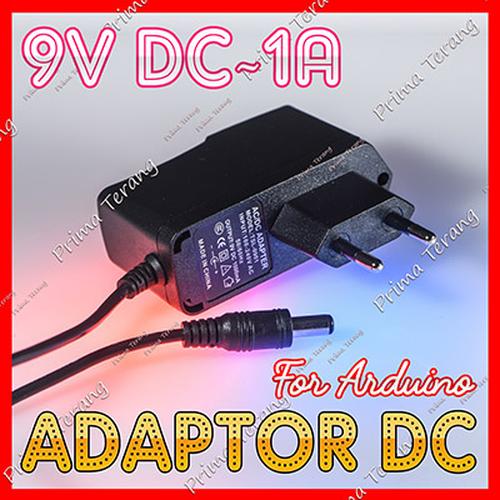 Gambar Adaptor DC 9V Arduino Power Supply Input 220V AC 5.5x2.1mm dari Prima Terang undefined Tokopedia