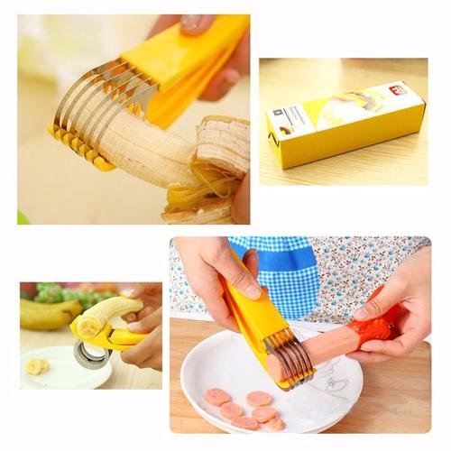 Foto Produk Alat Pemotong / Pengiris Pisang Sosis (Banana Slicer) - As Seen On TV dari Smart Indonesia