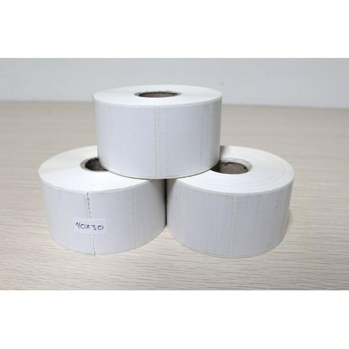 Foto Produk Stiker Kertas Label Barcode Thermal ukuran 40x30mm dari Alat POS Kasir