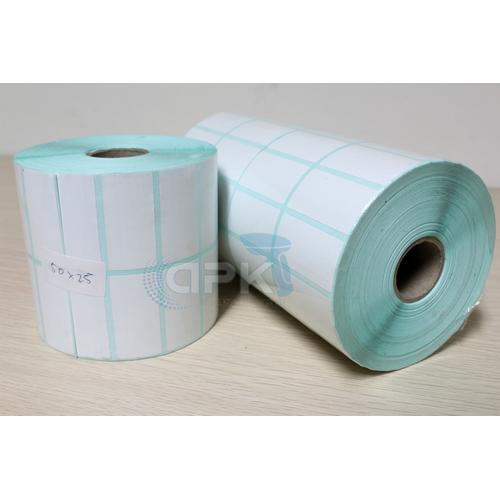 Foto Produk Stiker Kertas Label Barcode ukuran 40x20mm Semicoat dari Alat POS Kasir