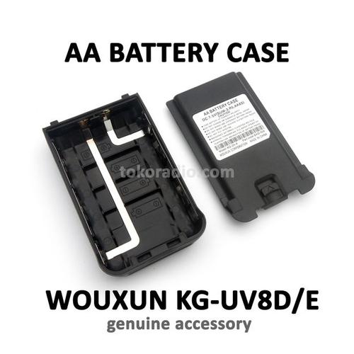 Gambar Battery Case Wouxun KG-UV8D KG-UV8E dari TokoRadio Jakarta Barat Tokopedia