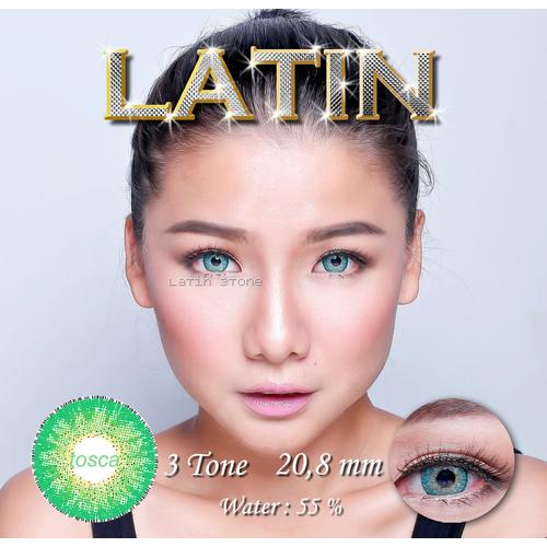 Gambar Softlens Latin 3 Tones Best Tosca - Green (Hijau Toska) - sebelah aja, plano 0.00 dari Geo Eyes Jakarta Utara Tokopedia