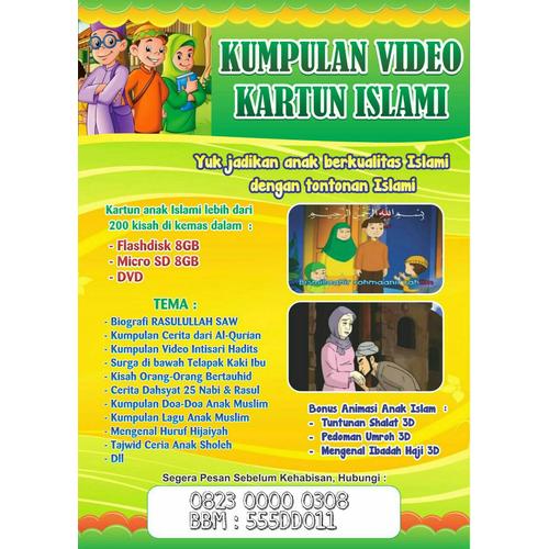 Jual Kumpulan Video Kartun Islami Kab Jember Rizgan Shop Tokopedia