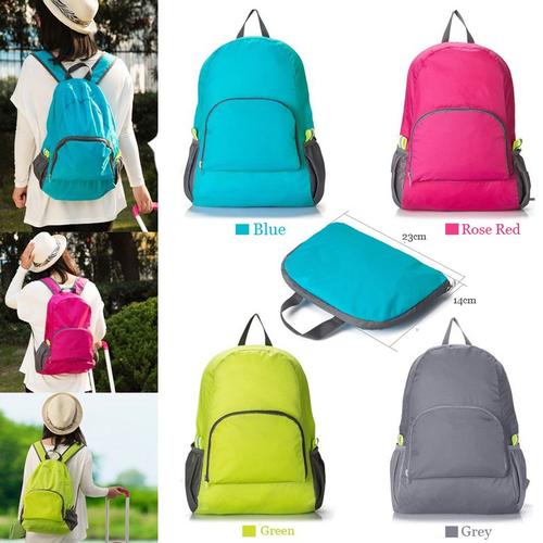 Foto Produk Foldable Backpack / Travel / Tas Punggung Lipat / Ransel Traveling - Hitam dari I-Tech Accessories HP