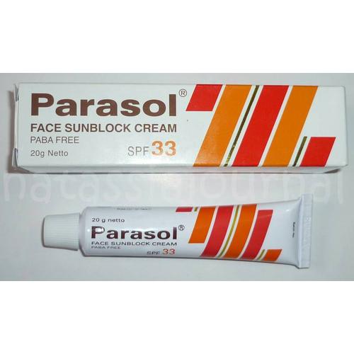 parasol face sunscreen cream