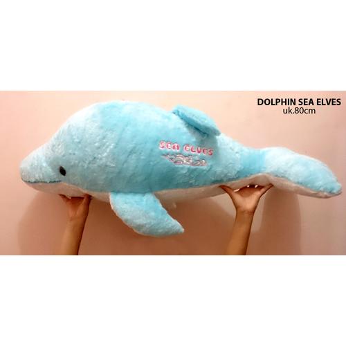 Gambar sea elves dolpin jumbo big 1meter impor ikan lumba lumba boneka dolpin dari unyu-unyu boneka Jakarta Selatan Tokopedia