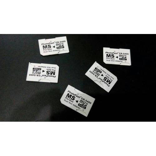 Gambar Photofast Dual Slot Converter Micro SD to Memory Stick Pro Duo Adapter dari CELLO GAME undefined Tokopedia