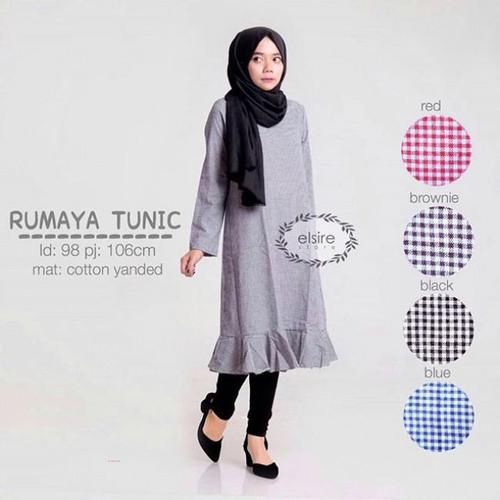 Foto Produk Busana Muslim Rumaya Tunik dari Xcelshop