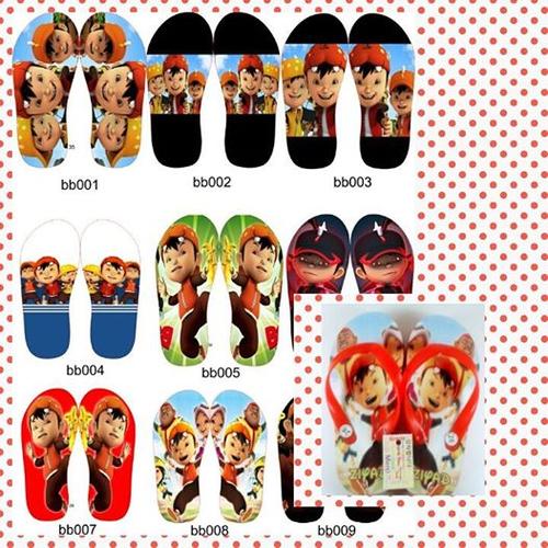 Foto Produk Sandal lucu BOBOIBOY PAKE NAMA SENDIRI,,, dari casaloma