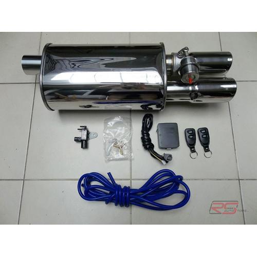 Foto Produk Knalpot Valve Tronic 2 lubang, ubah suara knalpot dengan remote. dari RS-Autostore