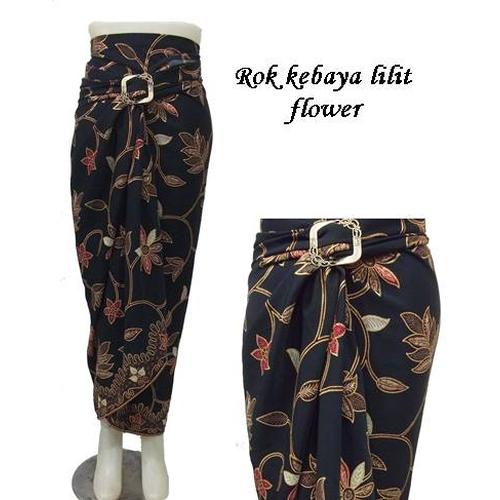 Foto Produk Rok Lilit Batik/rok Pasangan Kebaya/bawahan Kebaya flower dari NHM online shop