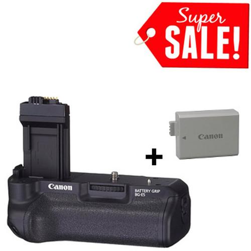 Foto Produk BATTERY GRIP CANON BG-E5 + BATTERY LP-E5 dari Aksesories Kamera