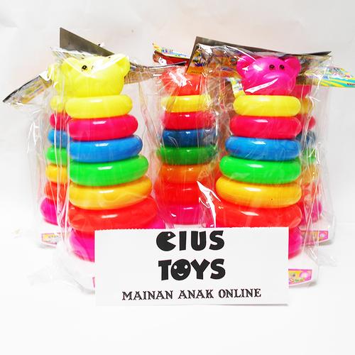 Foto Produk mainan edukasi bayi ring donut murah dari ciustoys