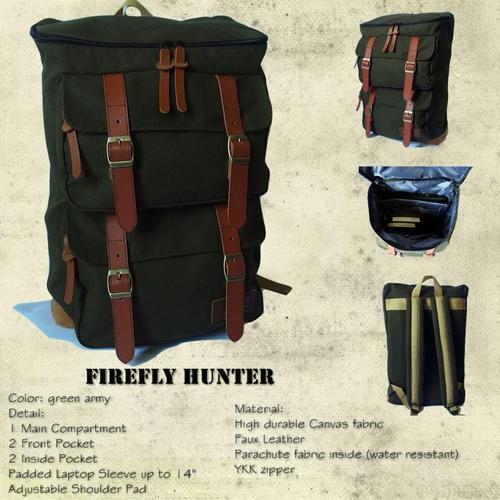 hunter backpack green