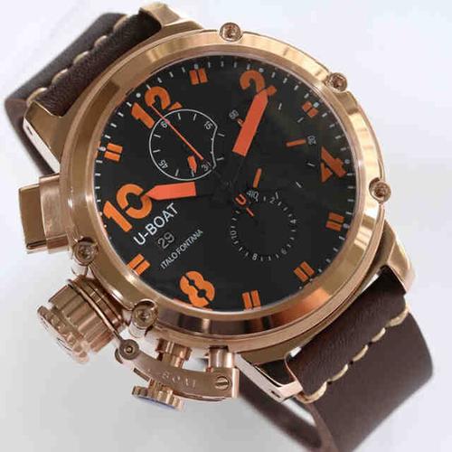 Jual U-Boat Italo Fontana Silver Orange (Brown Leather) - Jakarta Pusat -  Irajamtangan | Tokopedia