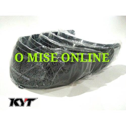 Foto Produk visor kaca kyt rc7 rc seven hitam riben darksmoke dari Mr Kiasu