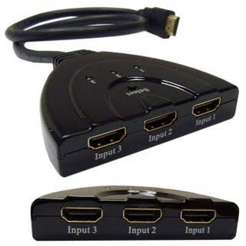 Foto Produk HDMI SWITCH 3 PORT (3 INPUT 1 OUTPUT) / HDMI SWITCHER dari VN STORE ONLINE