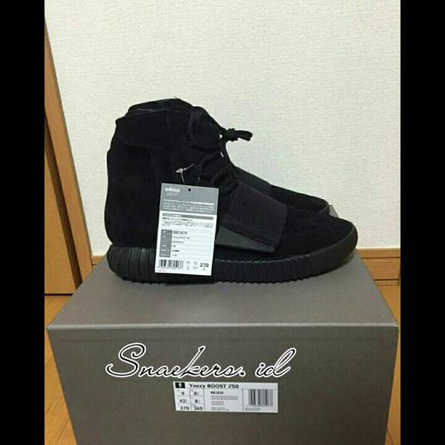 yeezy 750 boost black