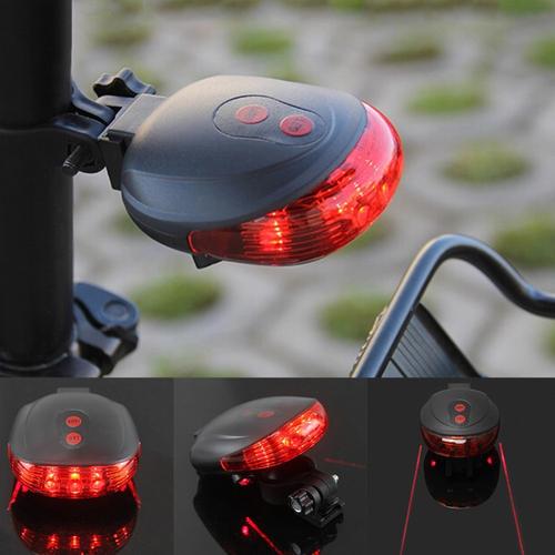 Foto Produk Lampu Belakang Sepeda Laser | LED Garis Warna | Bike Tail Light Lamp - Merah dari Aino Shop