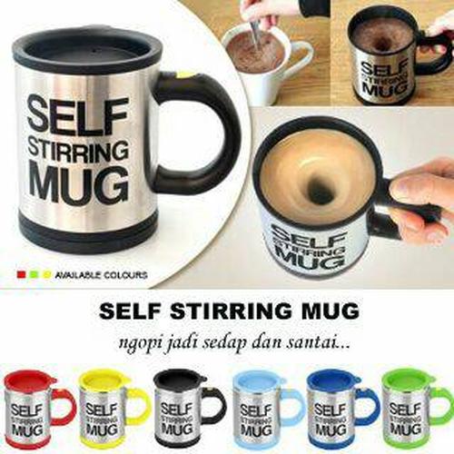 Gambar Stirring Mug / Gelas Pengaduk Otomatis dari Fioren Shop Kota Surabaya Tokopedia